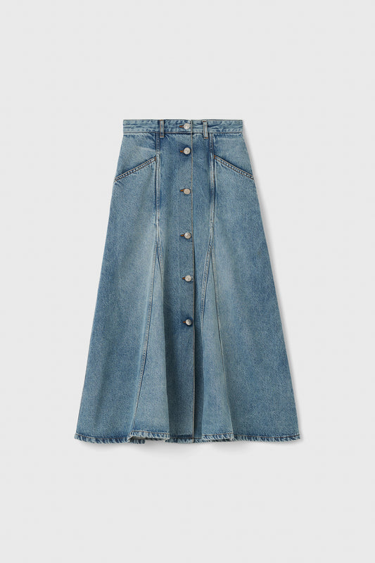 London Denim Skirt