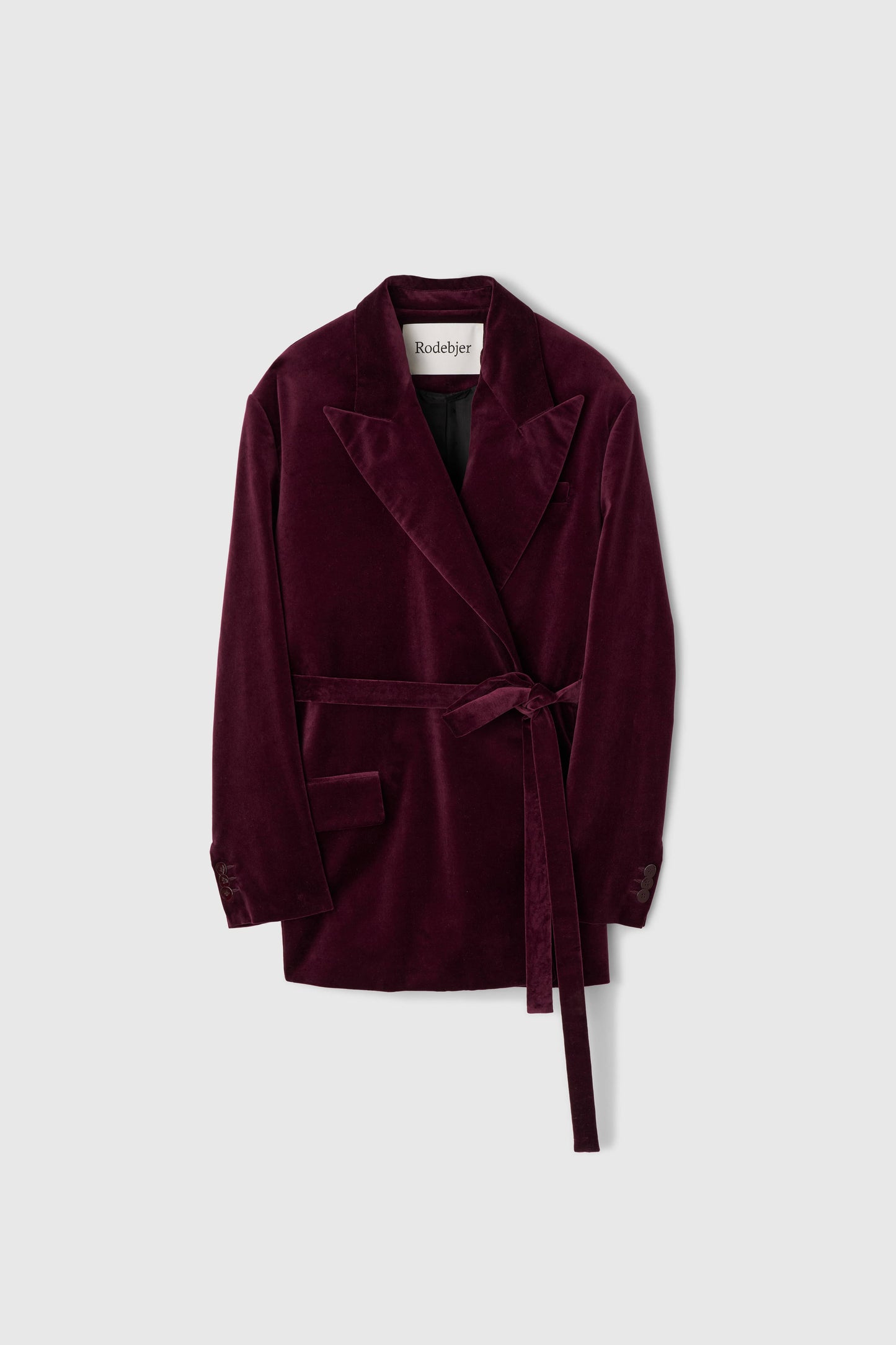Stand Velvet Blazer
