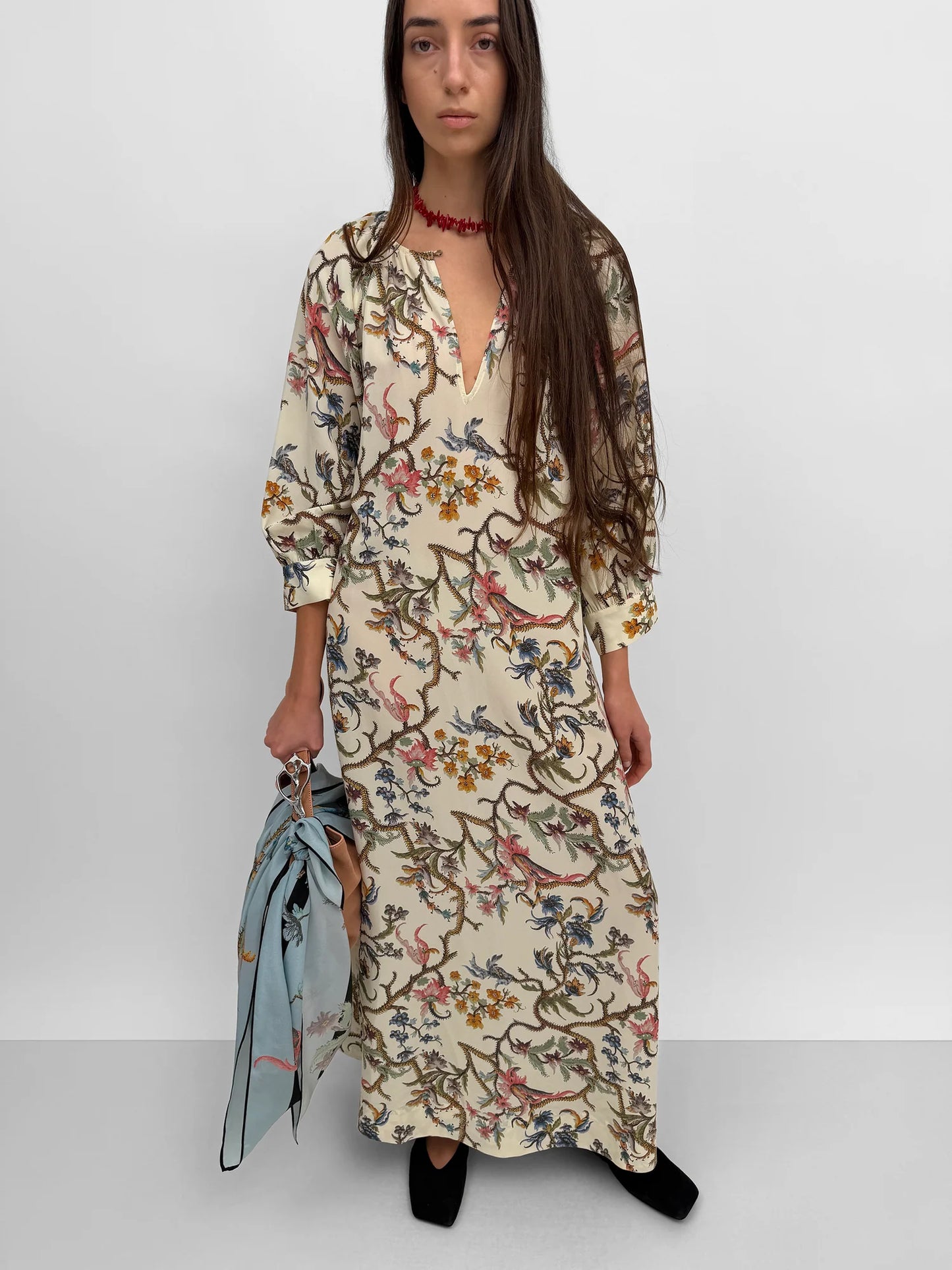 Windy dress in cream