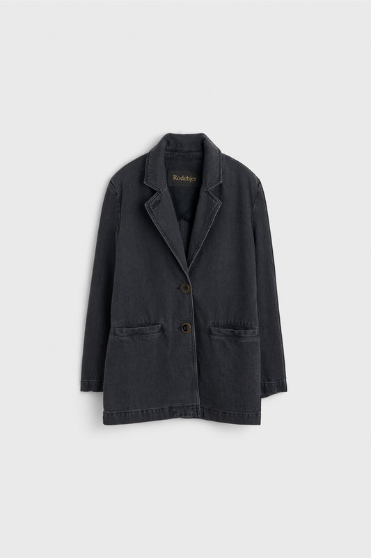 Delphi Blazer Black Denim