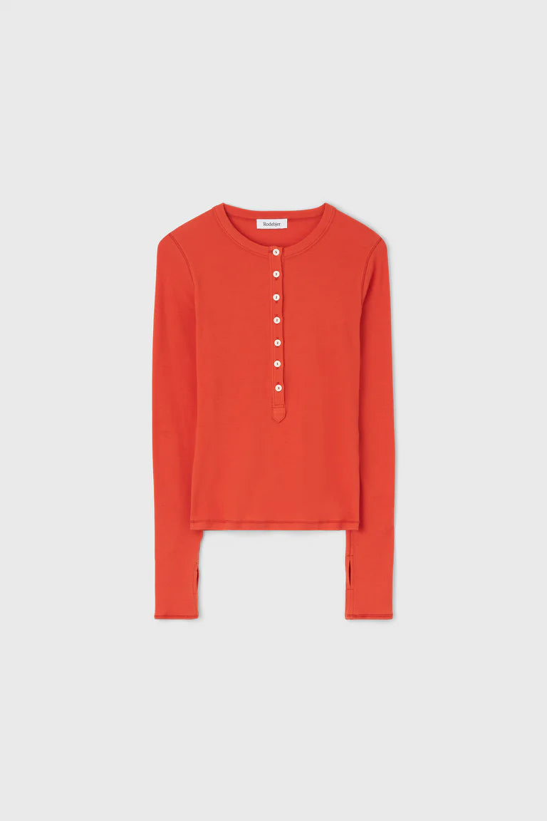 The Kiara Henley Shirt Top