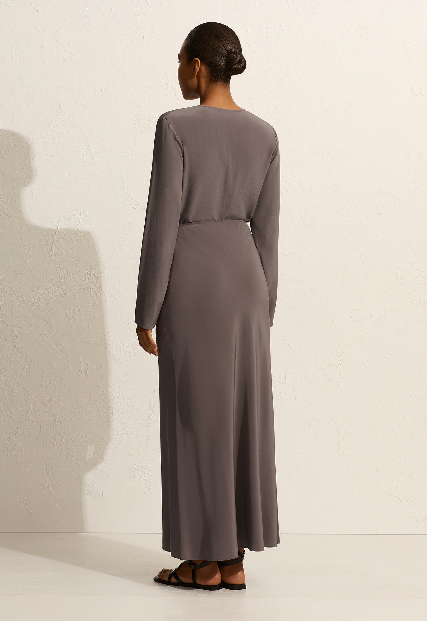 Matteau Slate Bias Elastic Skirt