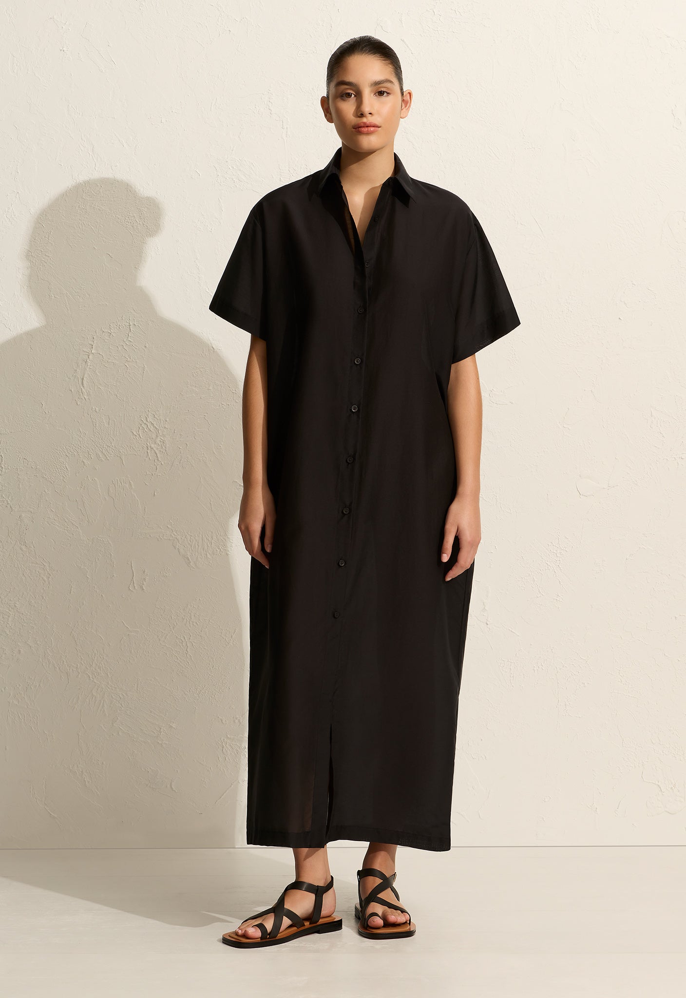 Relaxed Shirt Dress