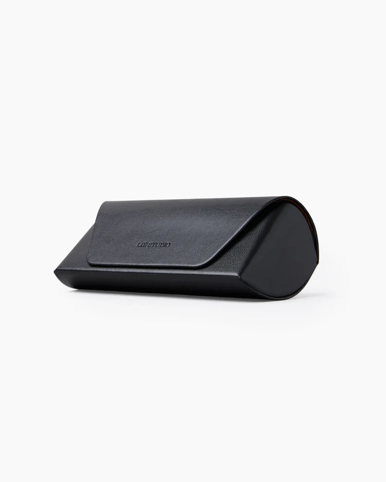 Brown leather wallet on a white background