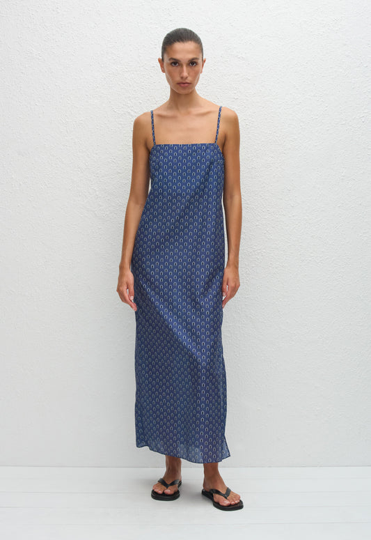 Square Shift Midi Dress