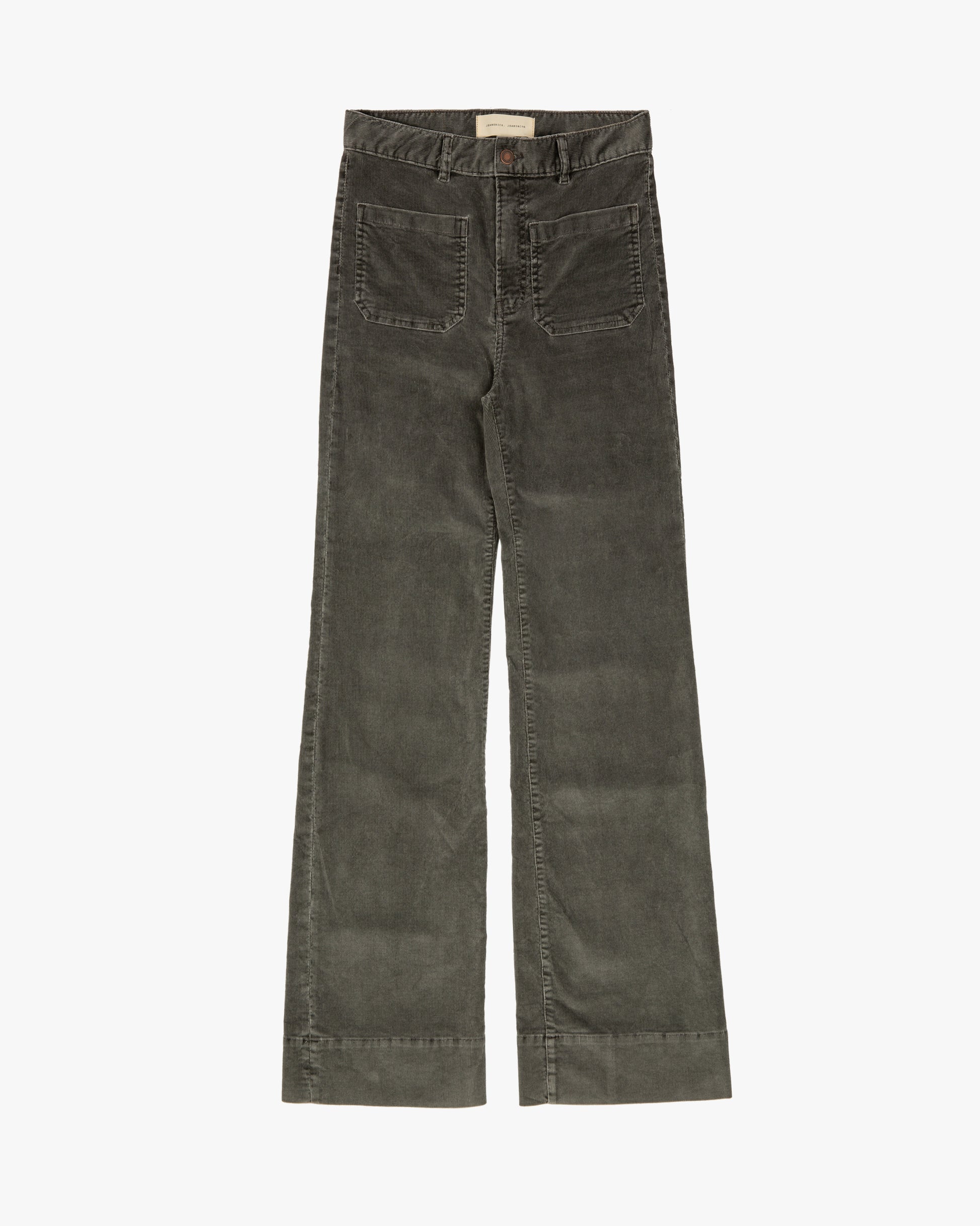 Jeanerica St Monica Grey Corduroy Pants