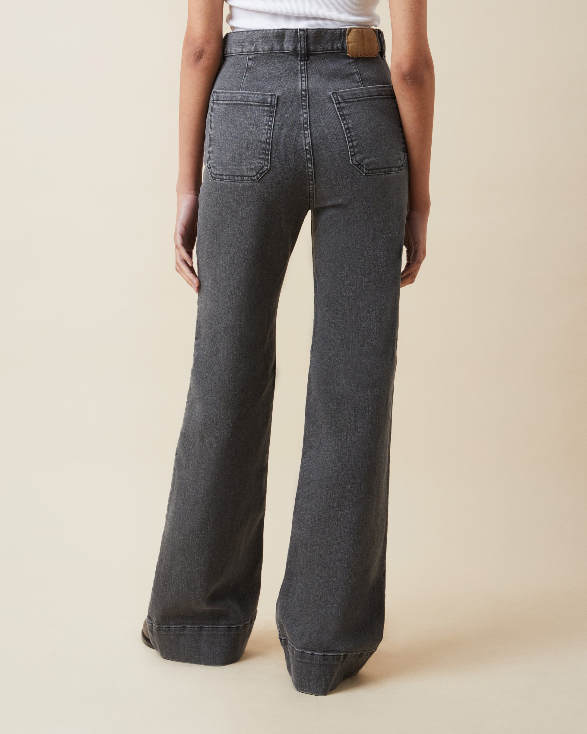 Jeanerica St Monica Grey Corduroy Pants