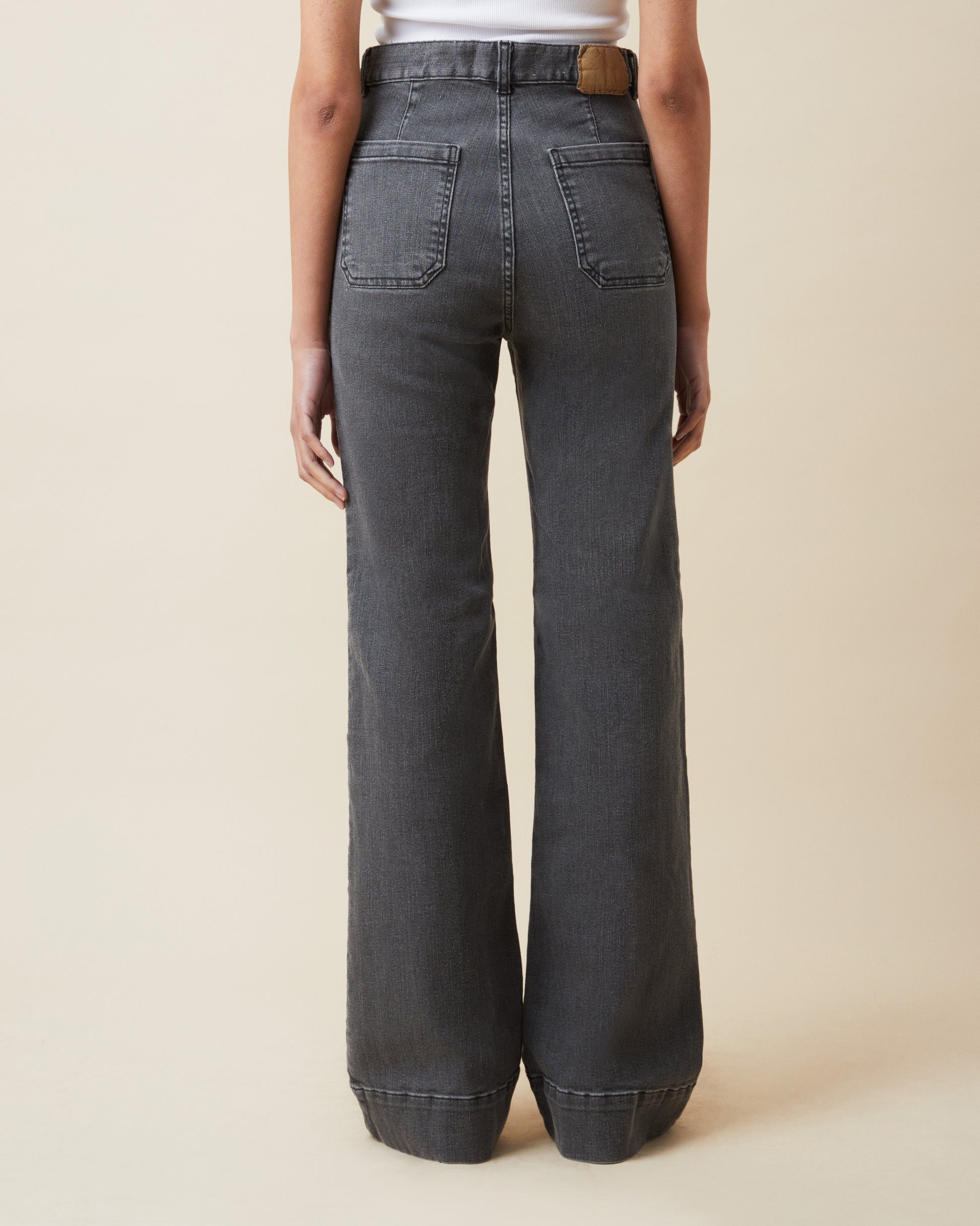 Jeanerica St Monica Grey Corduroy Pants