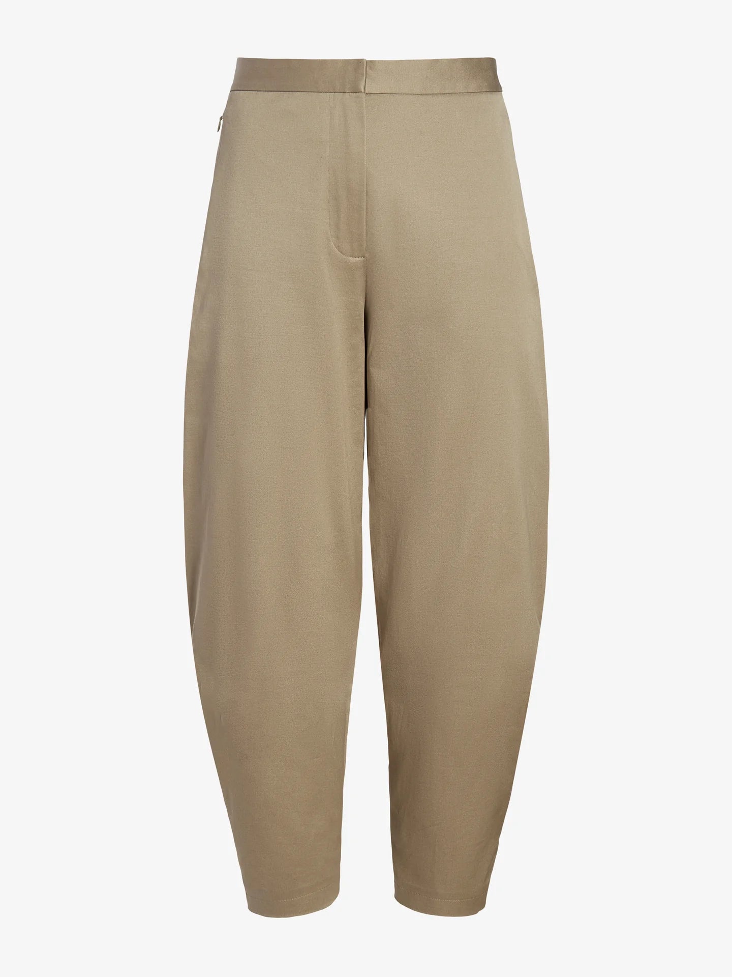 Beige pants on a white background