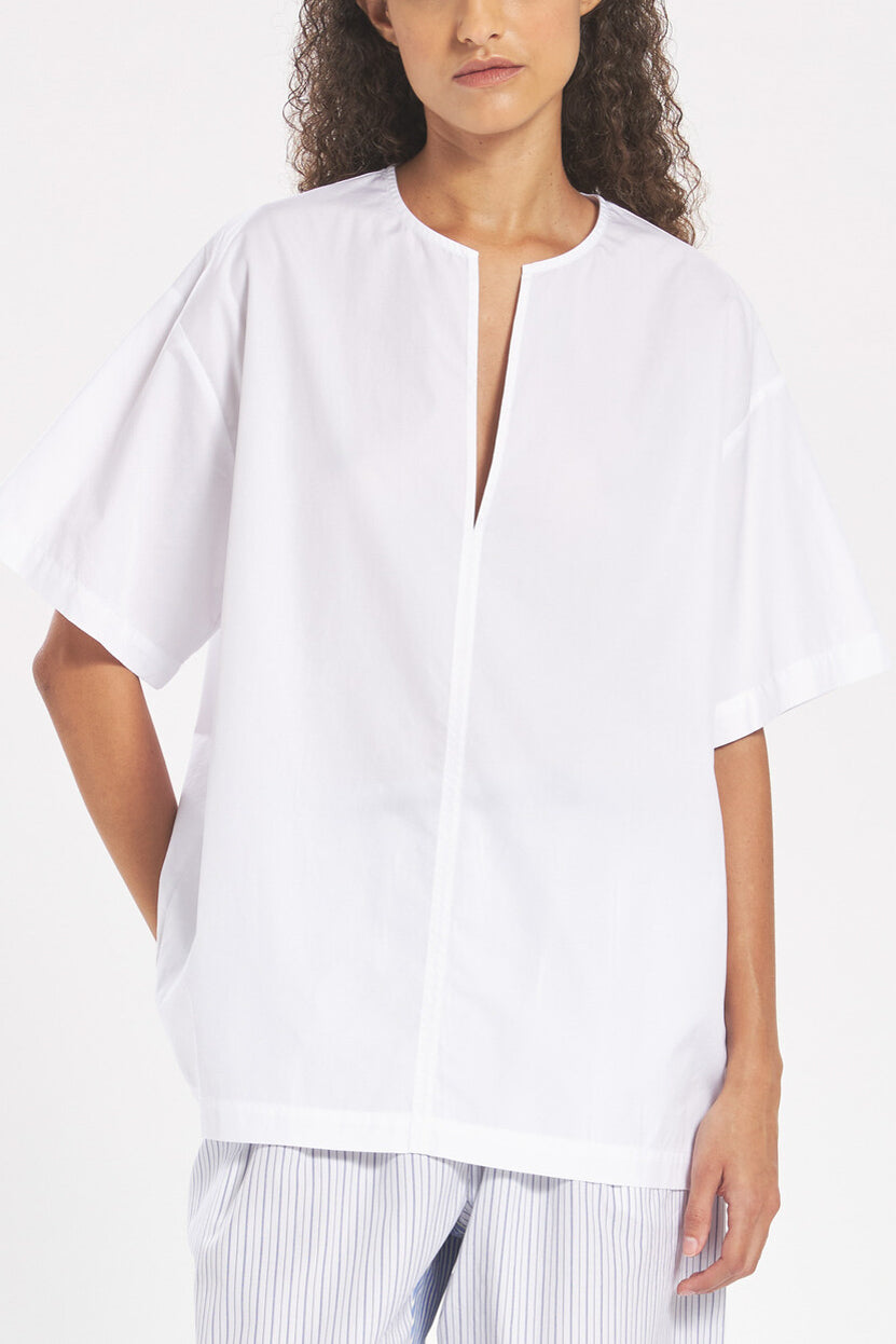 Top baldina bagio in white