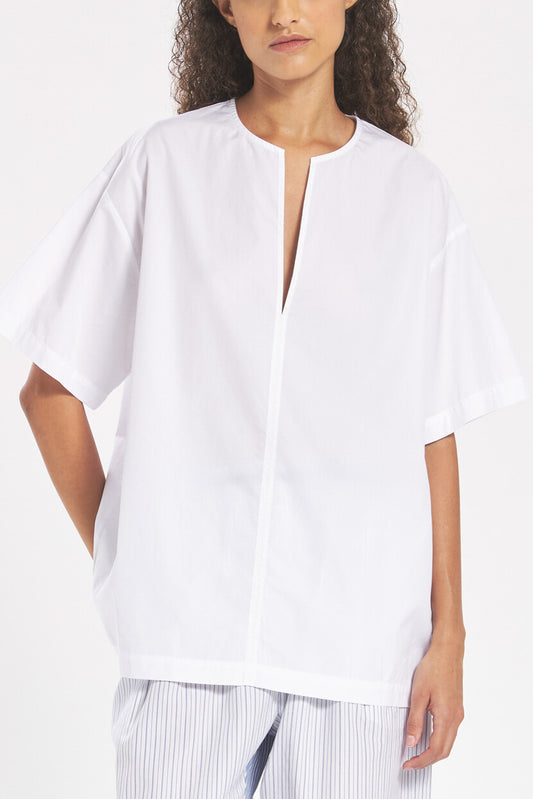 Top baldina bagio in white