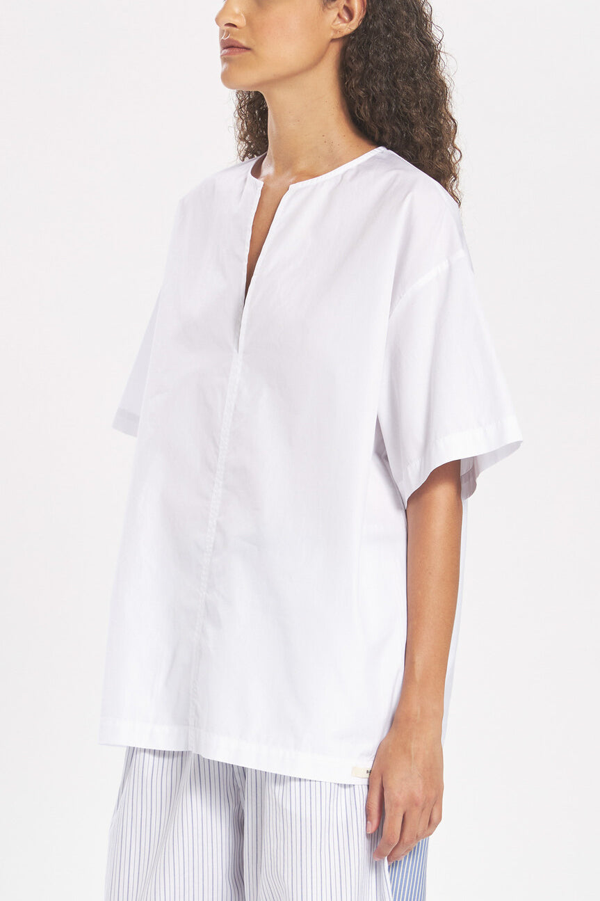Top baldina bagio in white