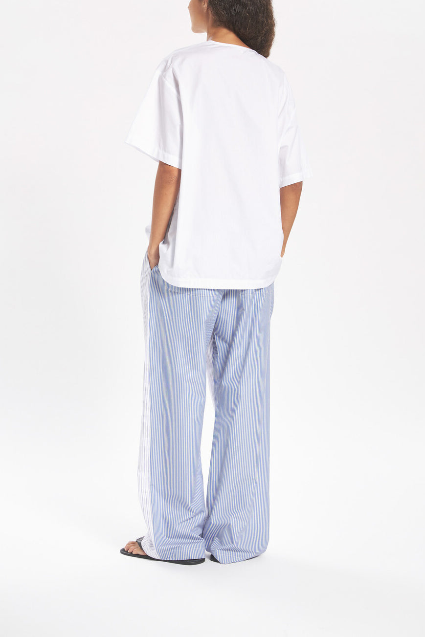 Top baldina bagio in white
