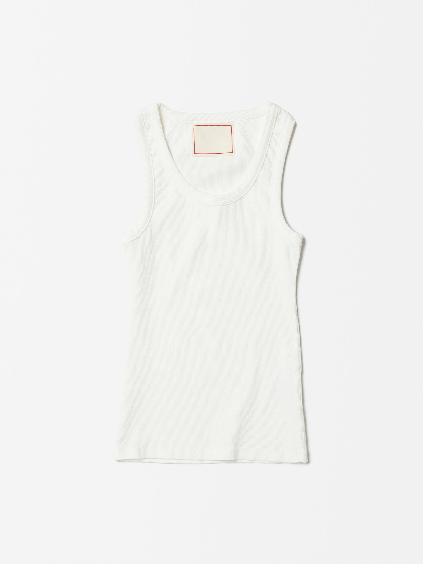 Jeanerica Tank Top White