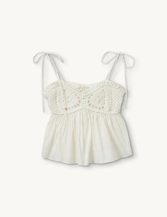 Kirsten Crochet Top