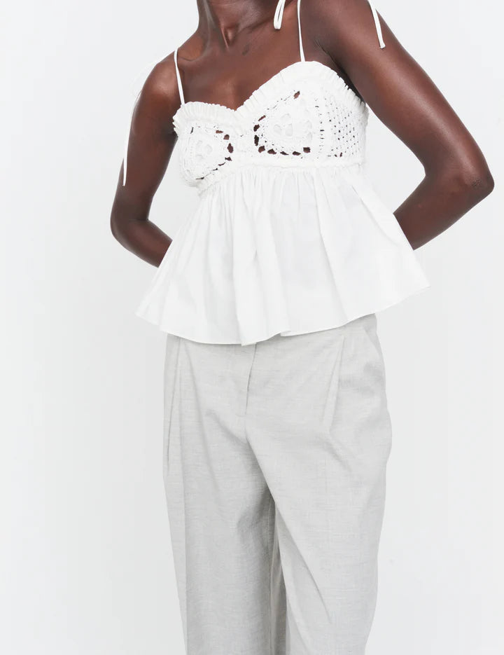 Kirsten Crochet Top