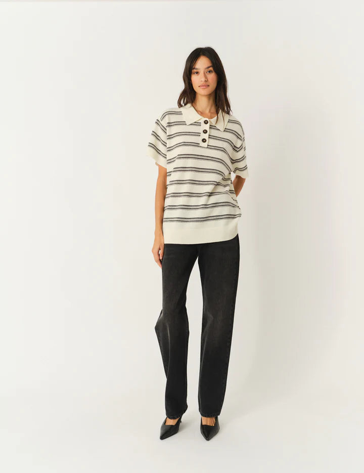 Como Dads Polo Stripe