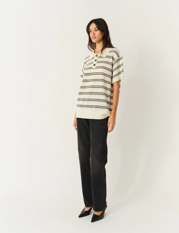 Como Dads Polo Stripe