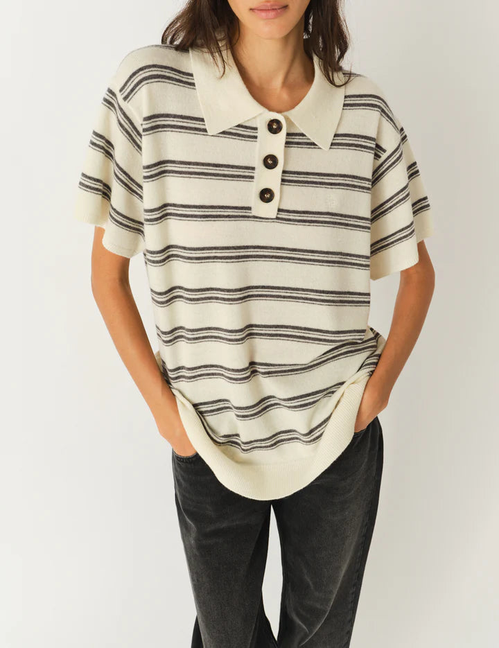 Como Dads Polo Stripe