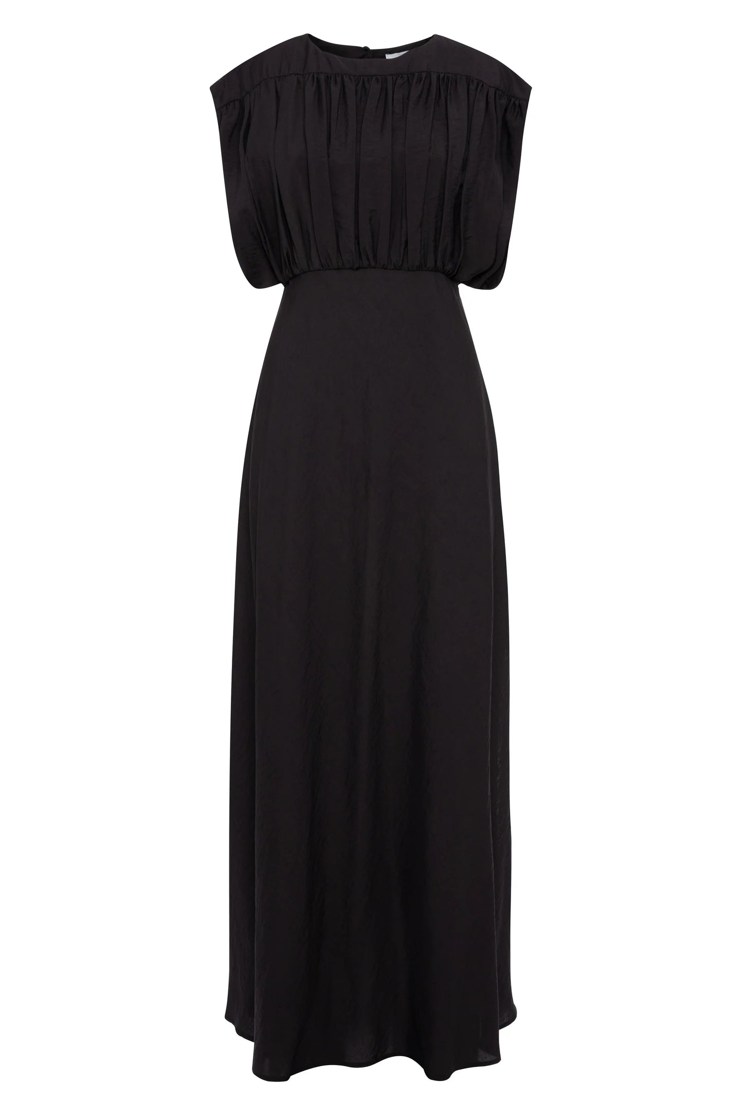 Vega Maxi Dress With Ruched Top