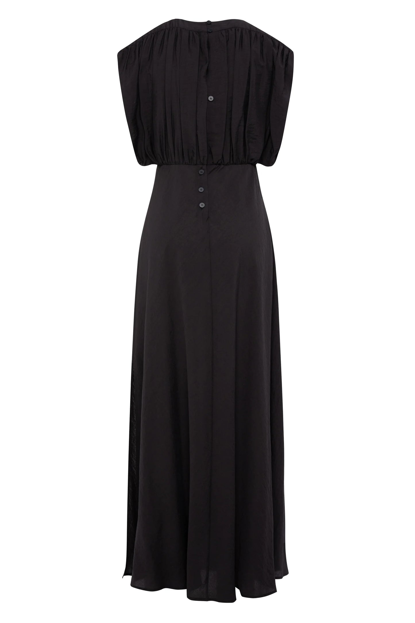Vega Maxi Dress With Ruched Top