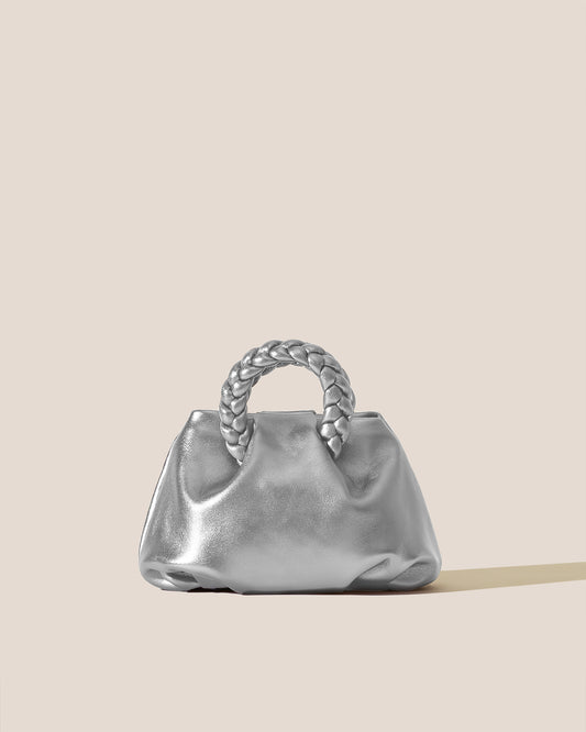 Hereu Bombon Bag Metallic Silver