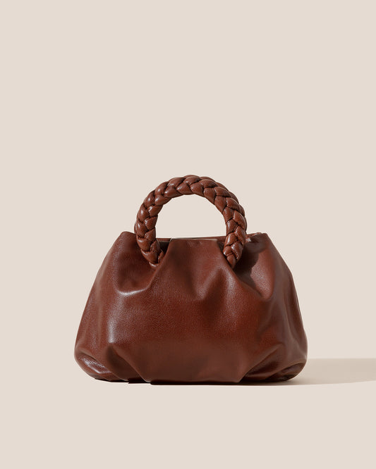 Bombon M Supple Shiny Bag Chestnut