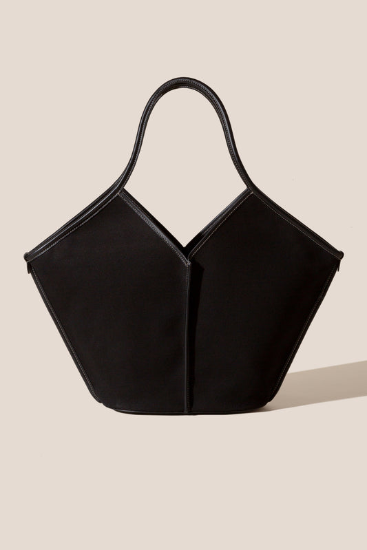 Hereu Calella Organic Cotton Tote Bag Black