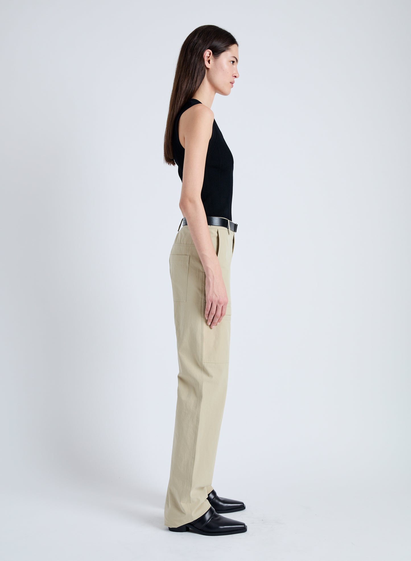 Sydnor Pants in Rumpled Cotton