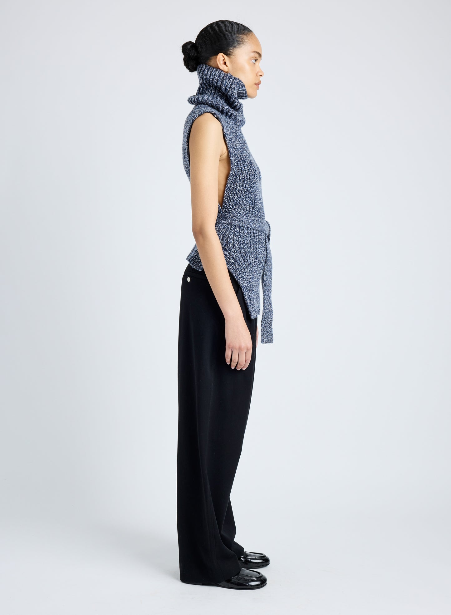 Ember Vest in Mouline Knits