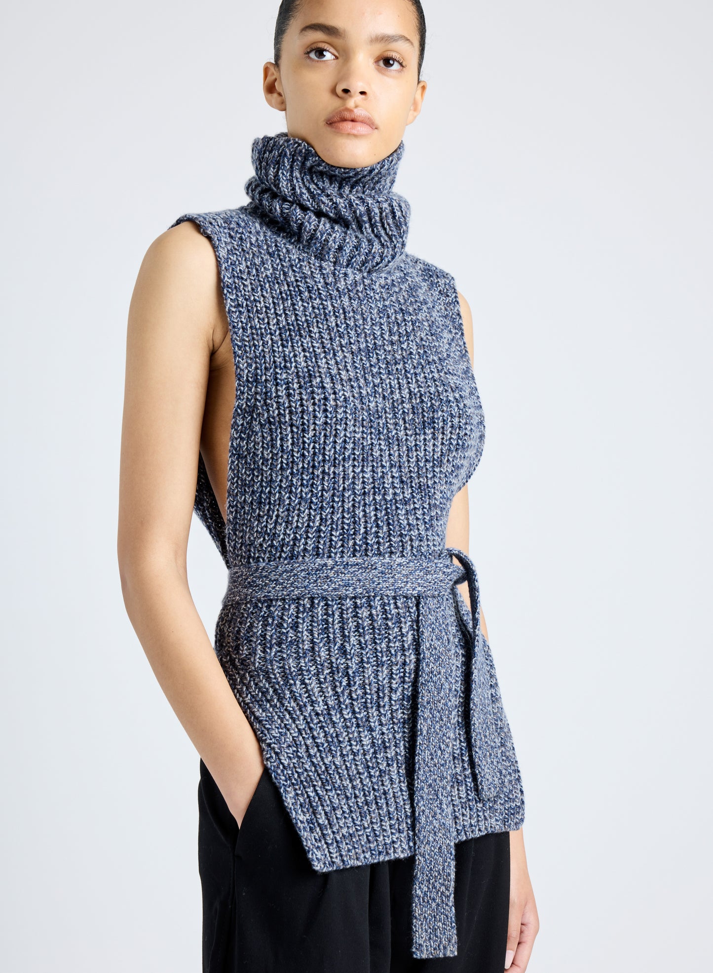 Ember Vest in Mouline Knits