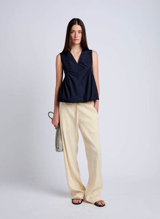 Magnus Pant in Linen Slub