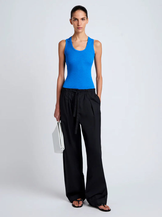 Barrett Pant in Stretch Poplin
