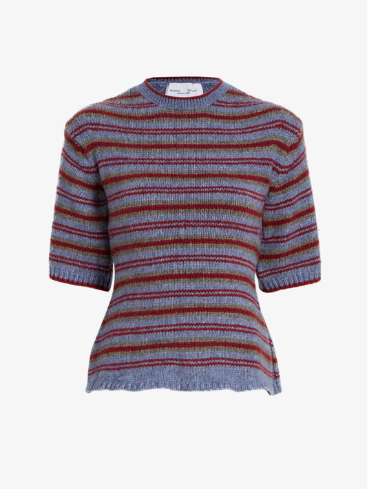 Dana sweater in willow stripe