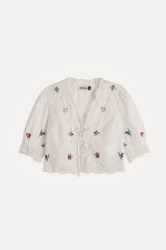 Ursula embroidered top
