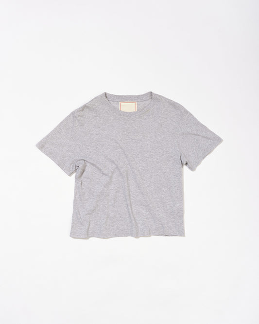 Jeanerica Luz 120 Light Classic Tee Grey Melange