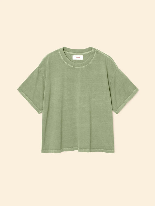 Palmer tee in vintage green