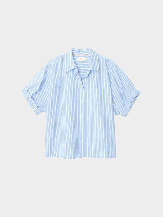 Teddy  shirt in blue stripe