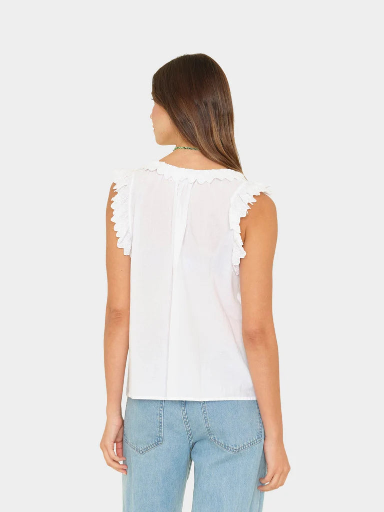 Bexie top in white