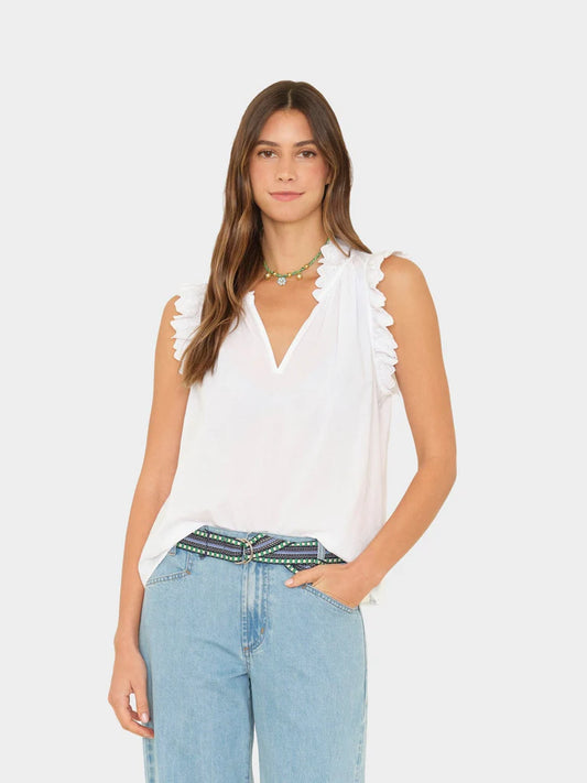 Bexie top in white